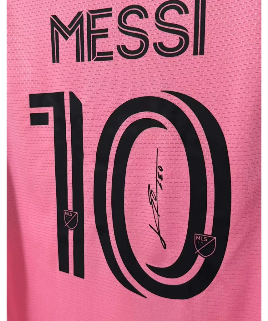 Messi Inter Miami 24-25 Home Signed Jersey