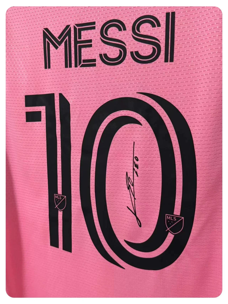 Camisola Autografada Messi Inter Miami 24-25 Casa