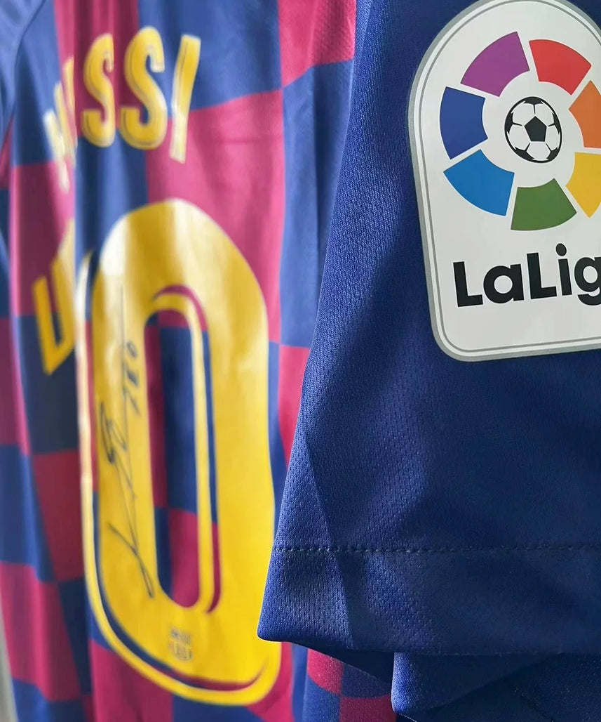 Messi FC Barcelona 19-20 Signiertes Trikot