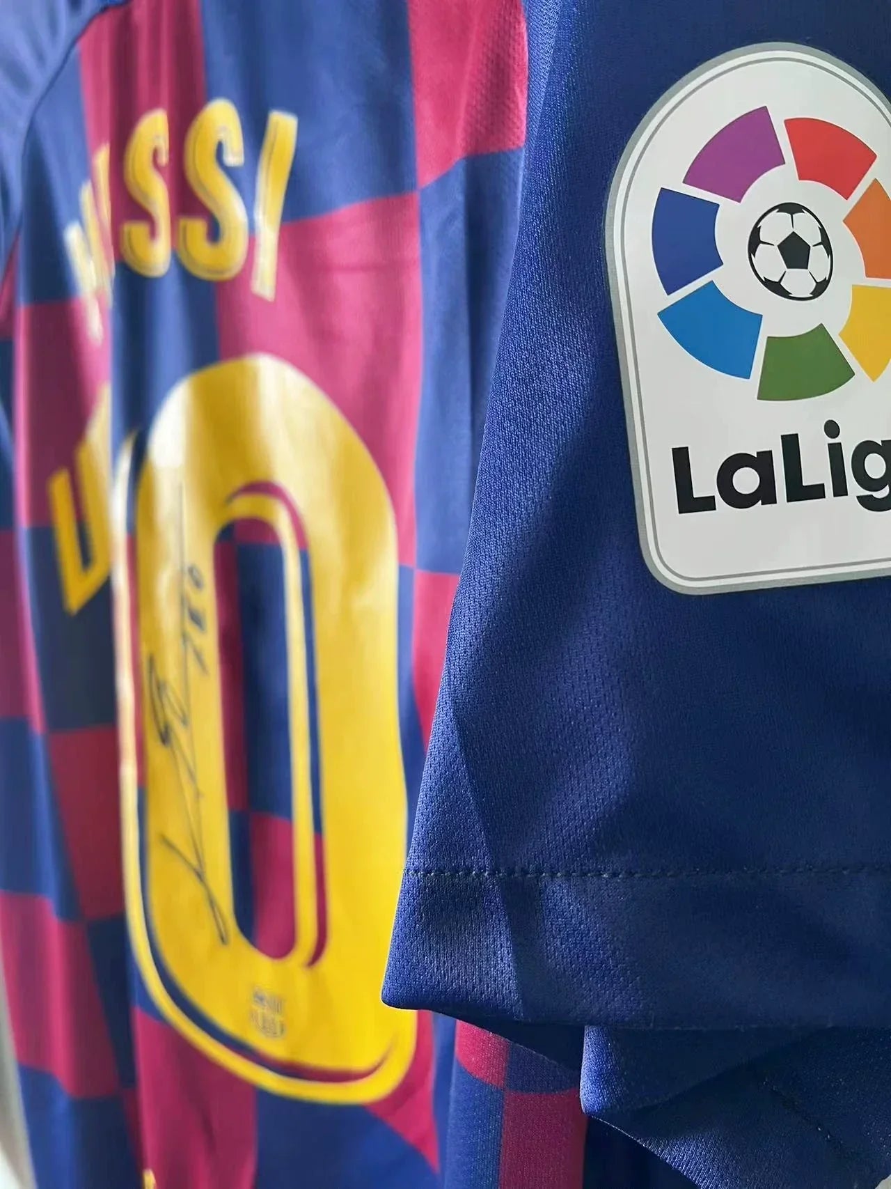 Messi FC Barcelona 19-20 Signiertes Trikot