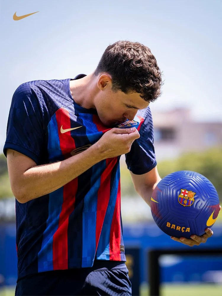 Nike Barcelona Soccer No. 5 Nike FCB Co-branded Adult Men's No. 5 Training Competition Special Ball HV1987