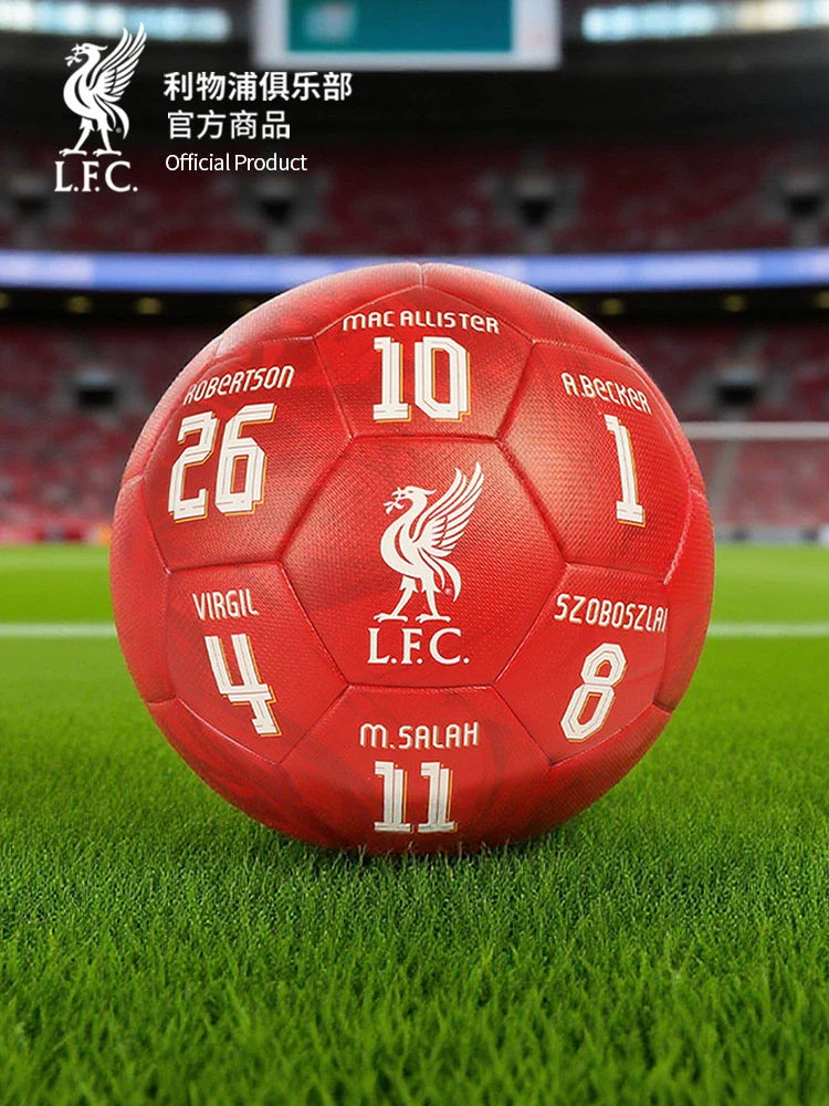 Liverpool Club | Red seal No. 5 football gold seal Salah Sobo