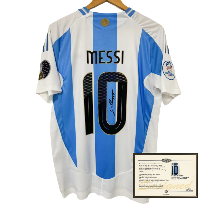 Messi Argentina 24-25 Camiseta Firmada