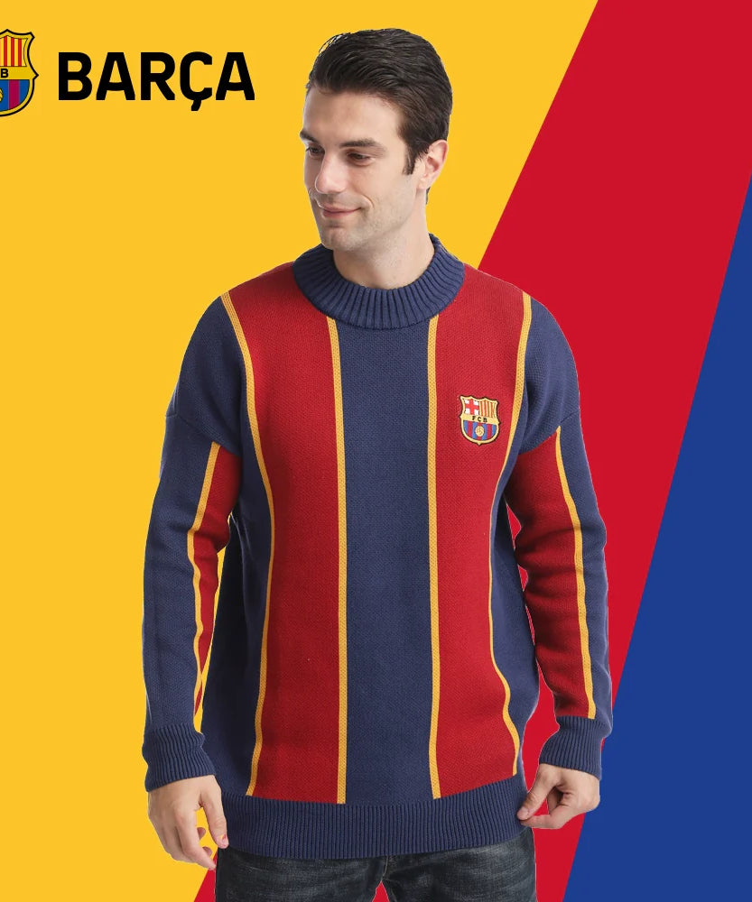 FC Barcelona Gestrickter Pullover