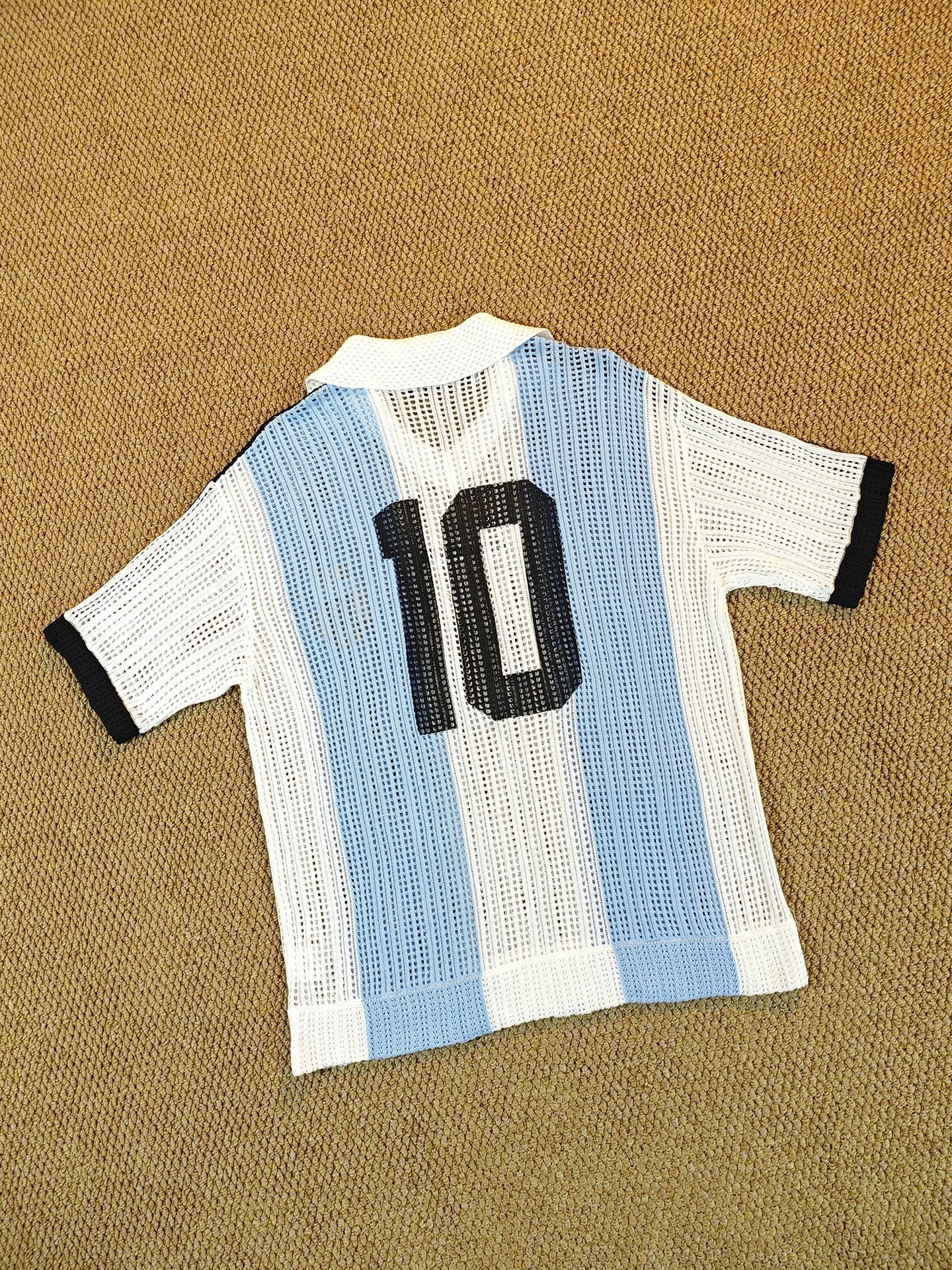 Argentinië Gebreid Shirt