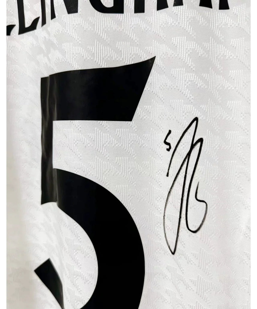 Bellingham Real Madrid 24-25 Signed Jersey