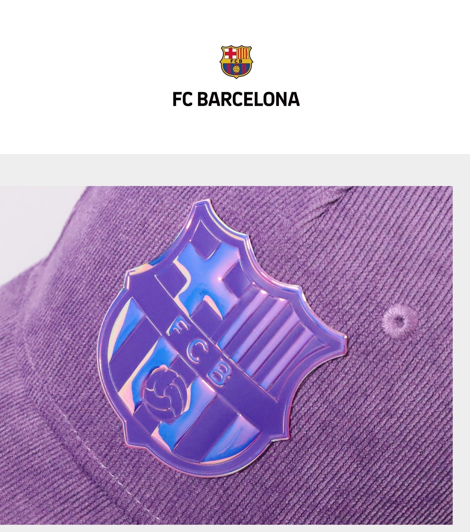 FC Barcelona Lila Cap