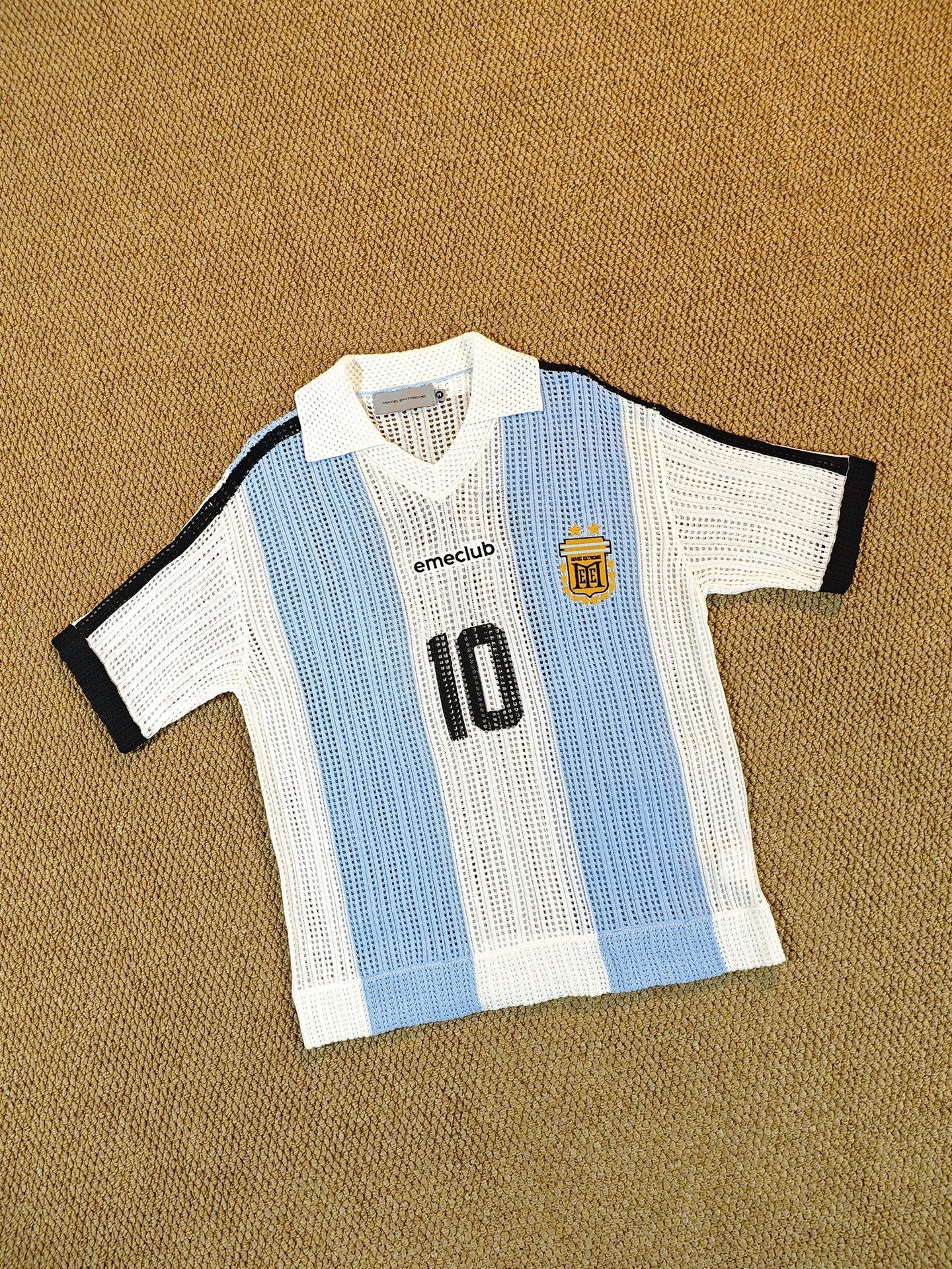 Argentinië Gebreid Shirt