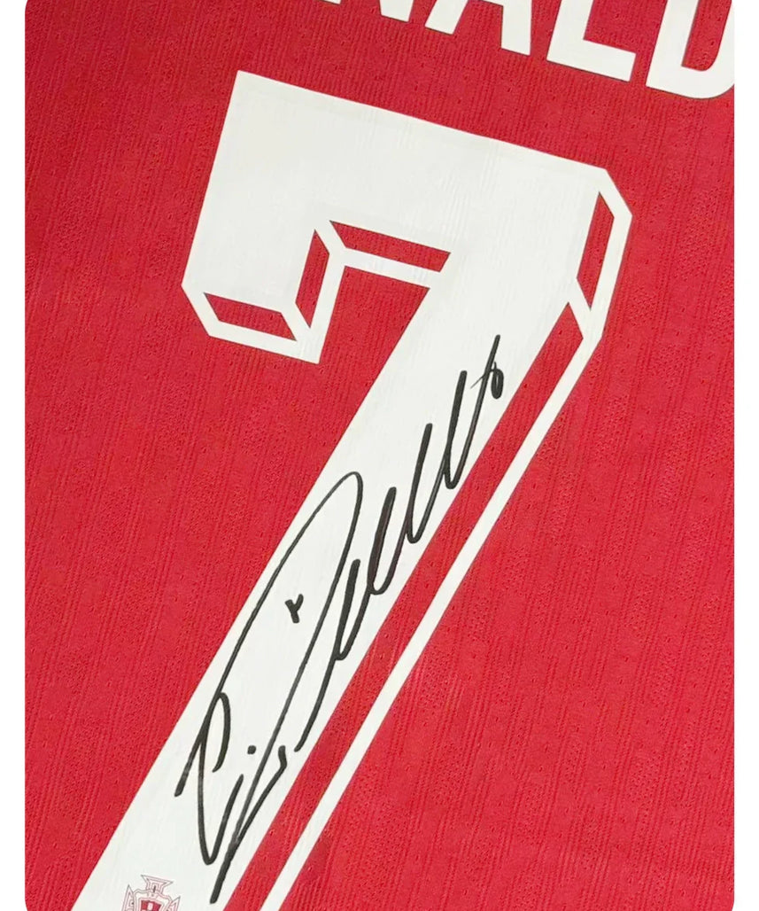 Cristiano Ronaldo 24 Portugal Camiseta Firmada