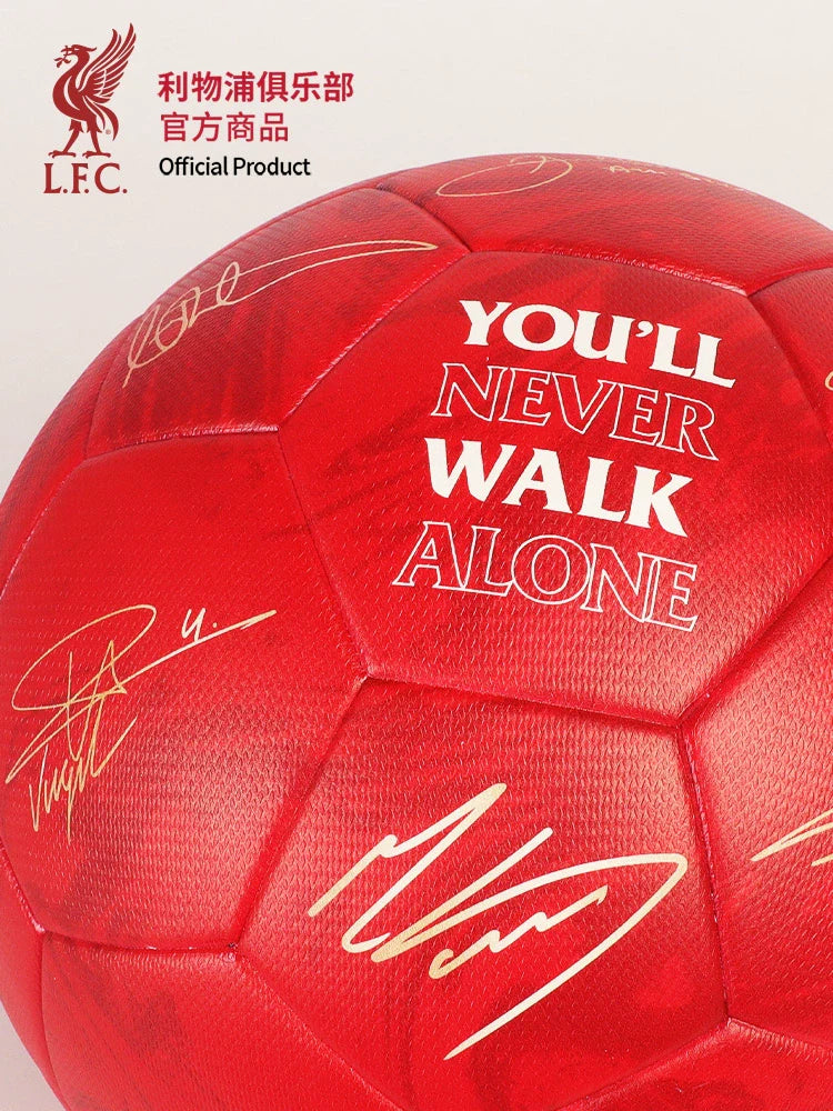 Liverpool Club | Red seal No. 5 football gold seal Salah Sobo