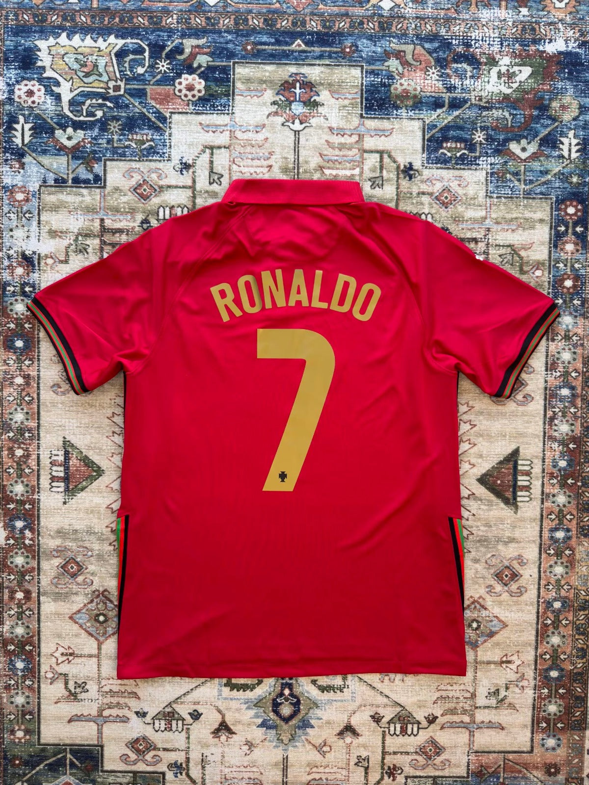 Portugal Geborduurd Shirt