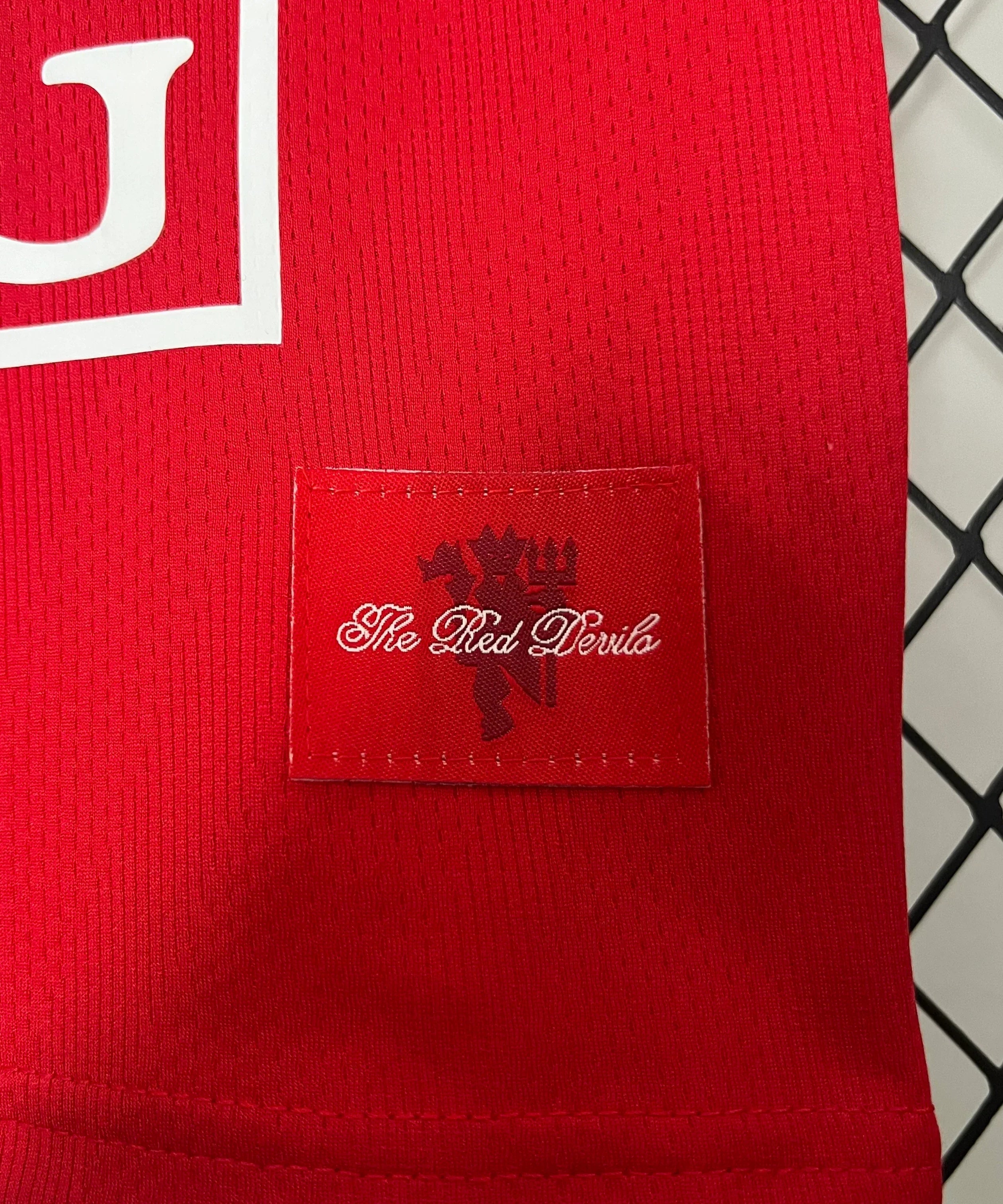 Camiseta de local Manchester United Liga de Campeones 07/08 para niños