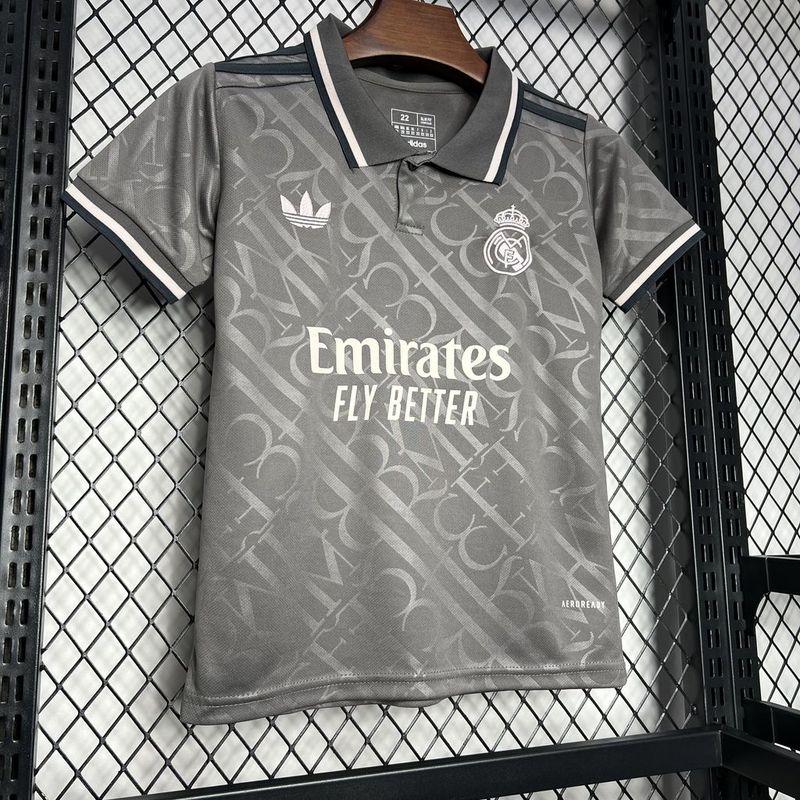 Real Madrid Drittes Trikot 24/25 Kinder
