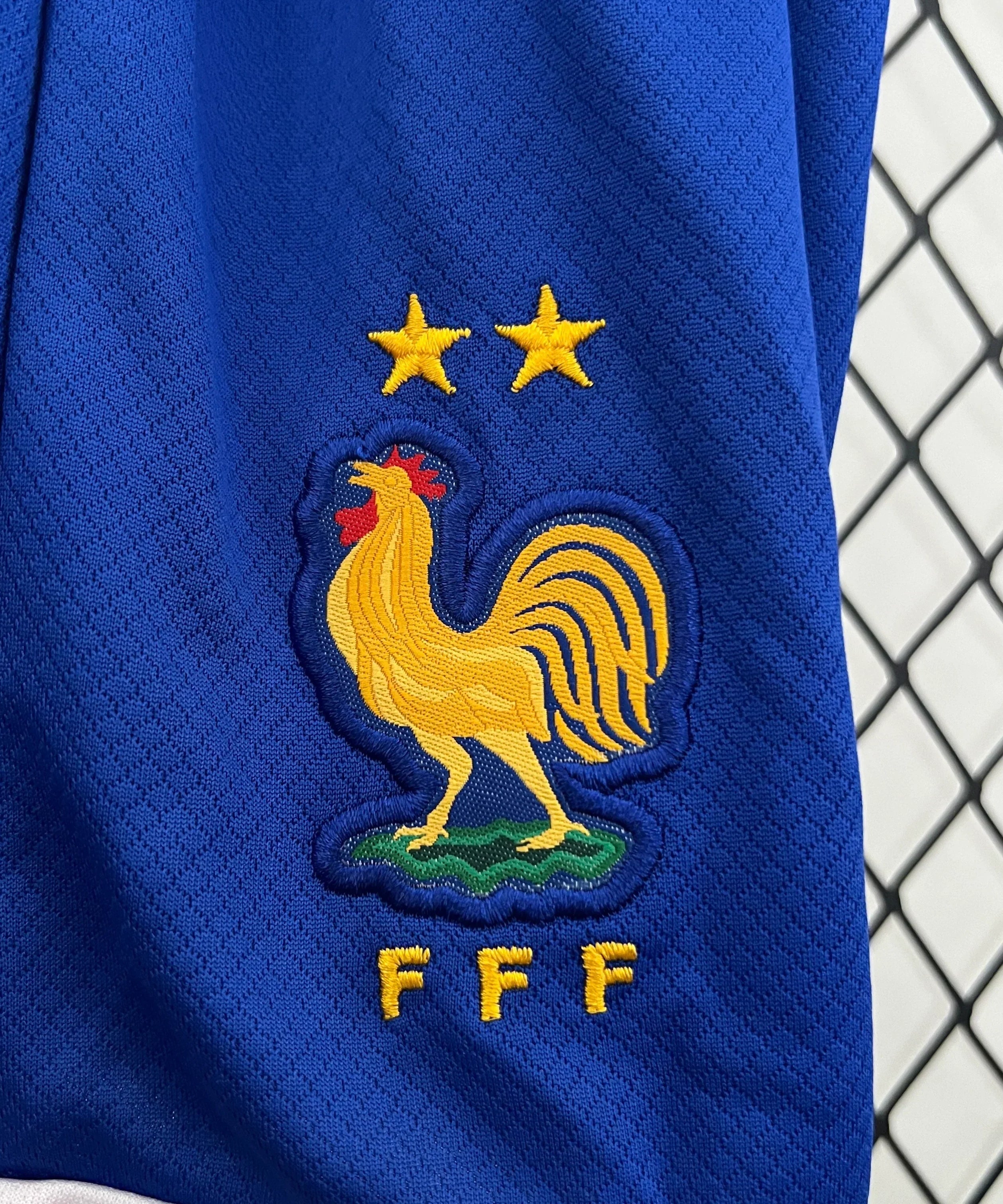 Camisola Fora de Casa França 2024 Crianças