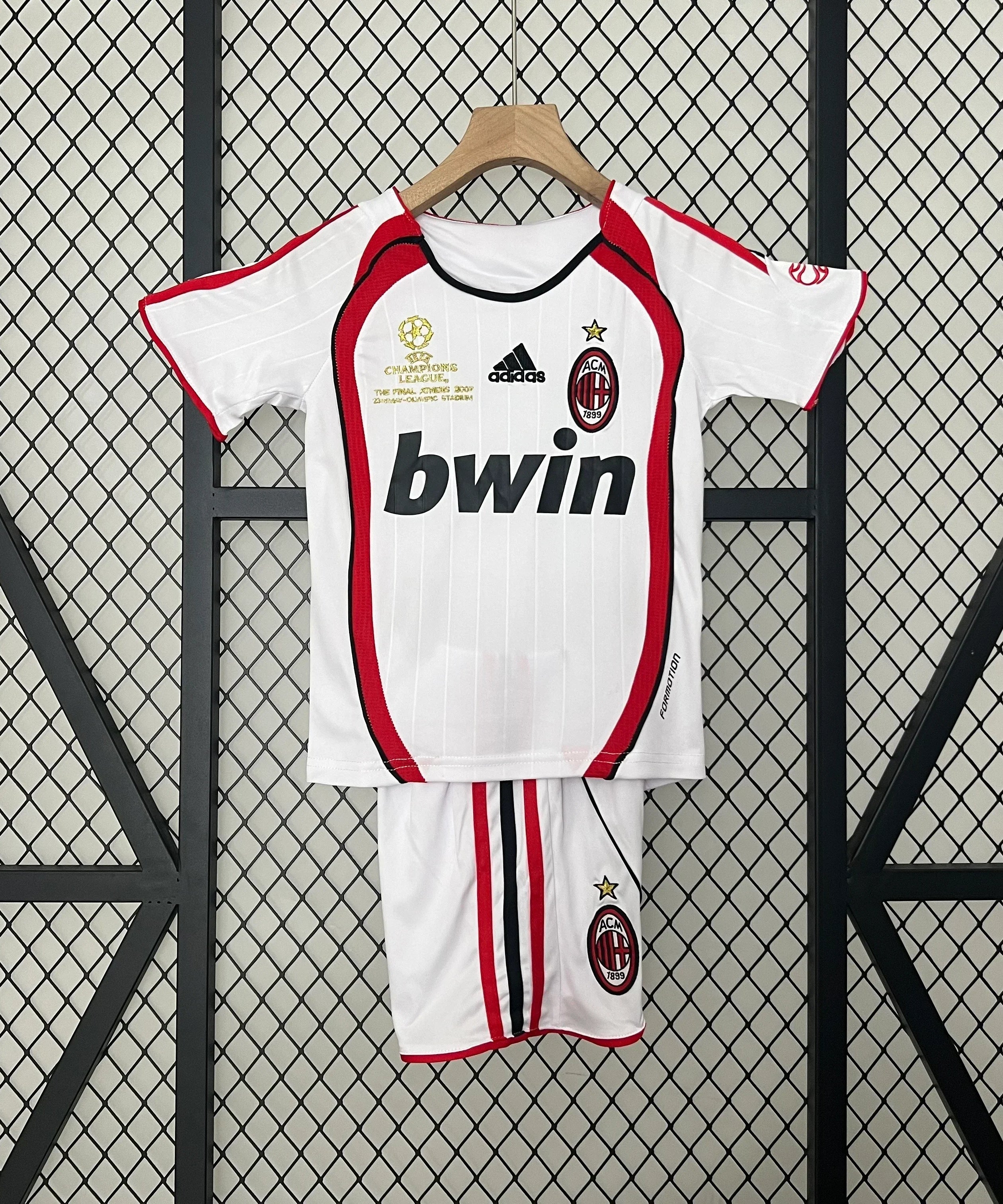 Maillot extérieur AC Milan 06/07 Enfants