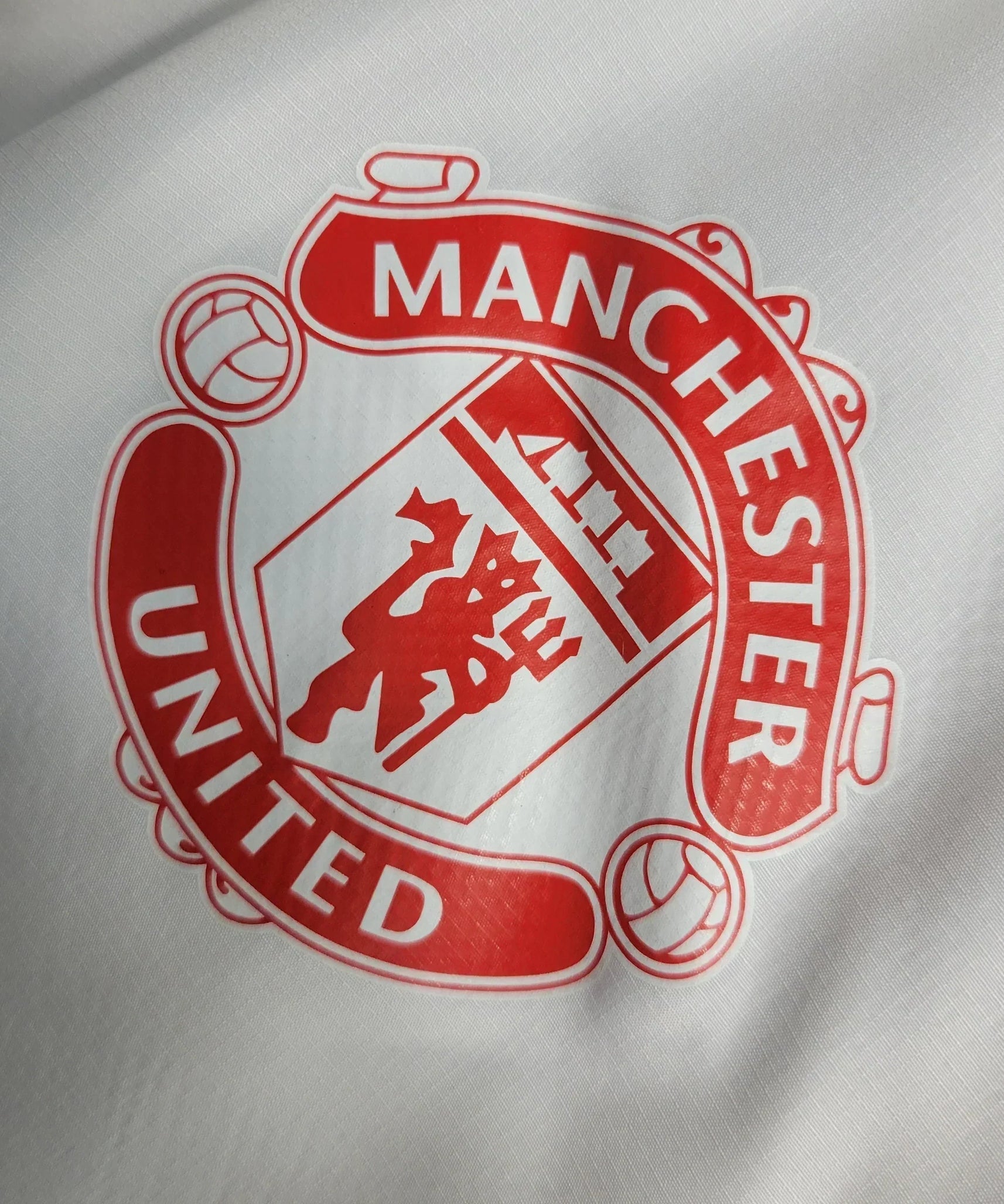 Chaqueta Rompevientos Manchester United 23/24 - Blanca