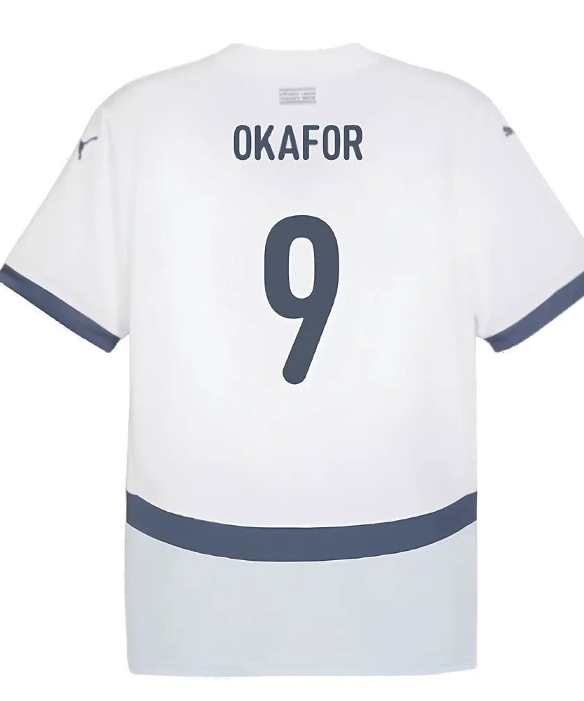2024-2025 Switzerland Away Shirt (Okafor 9)