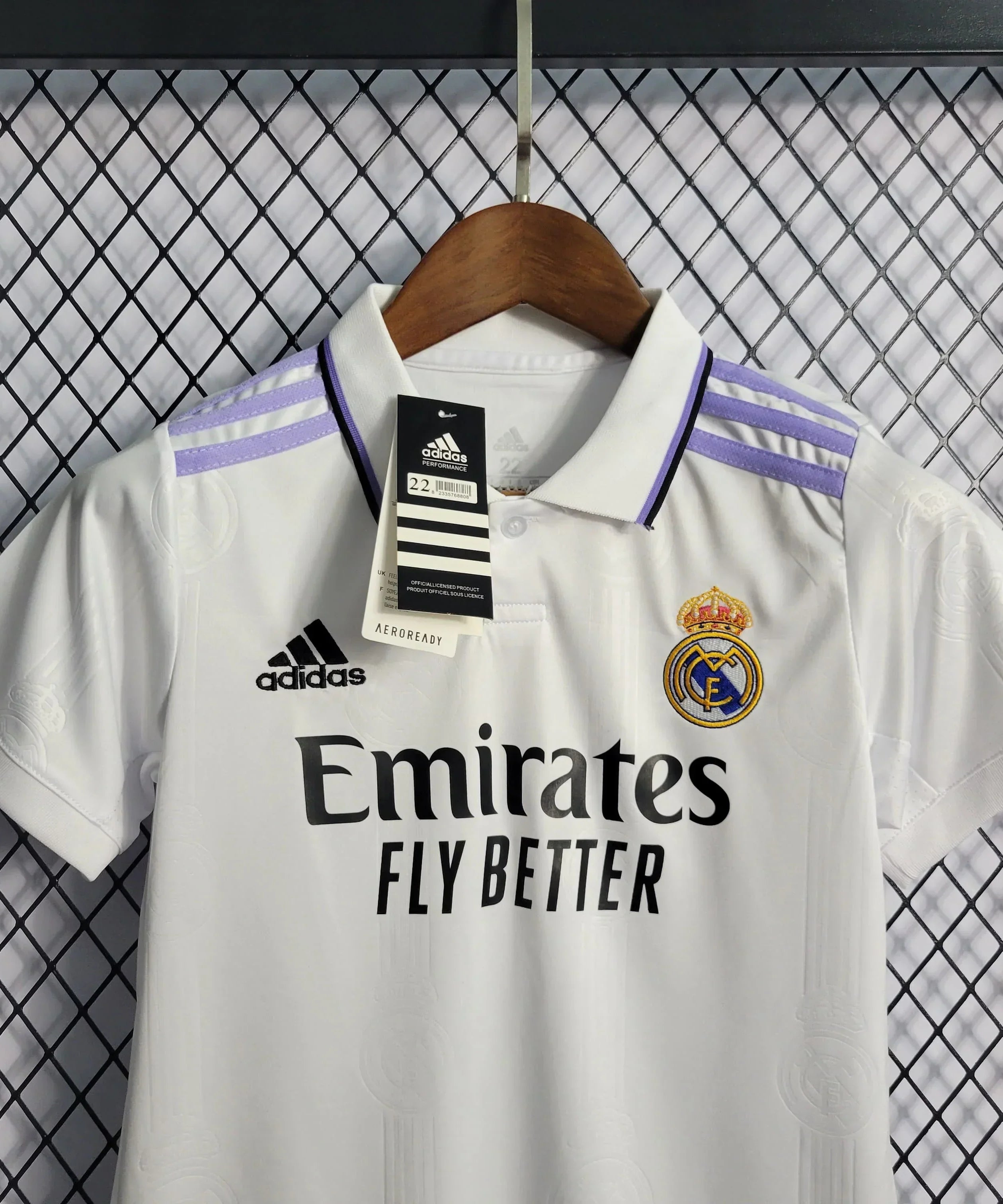 Real Madrid 22/23 Home Jersey Kids