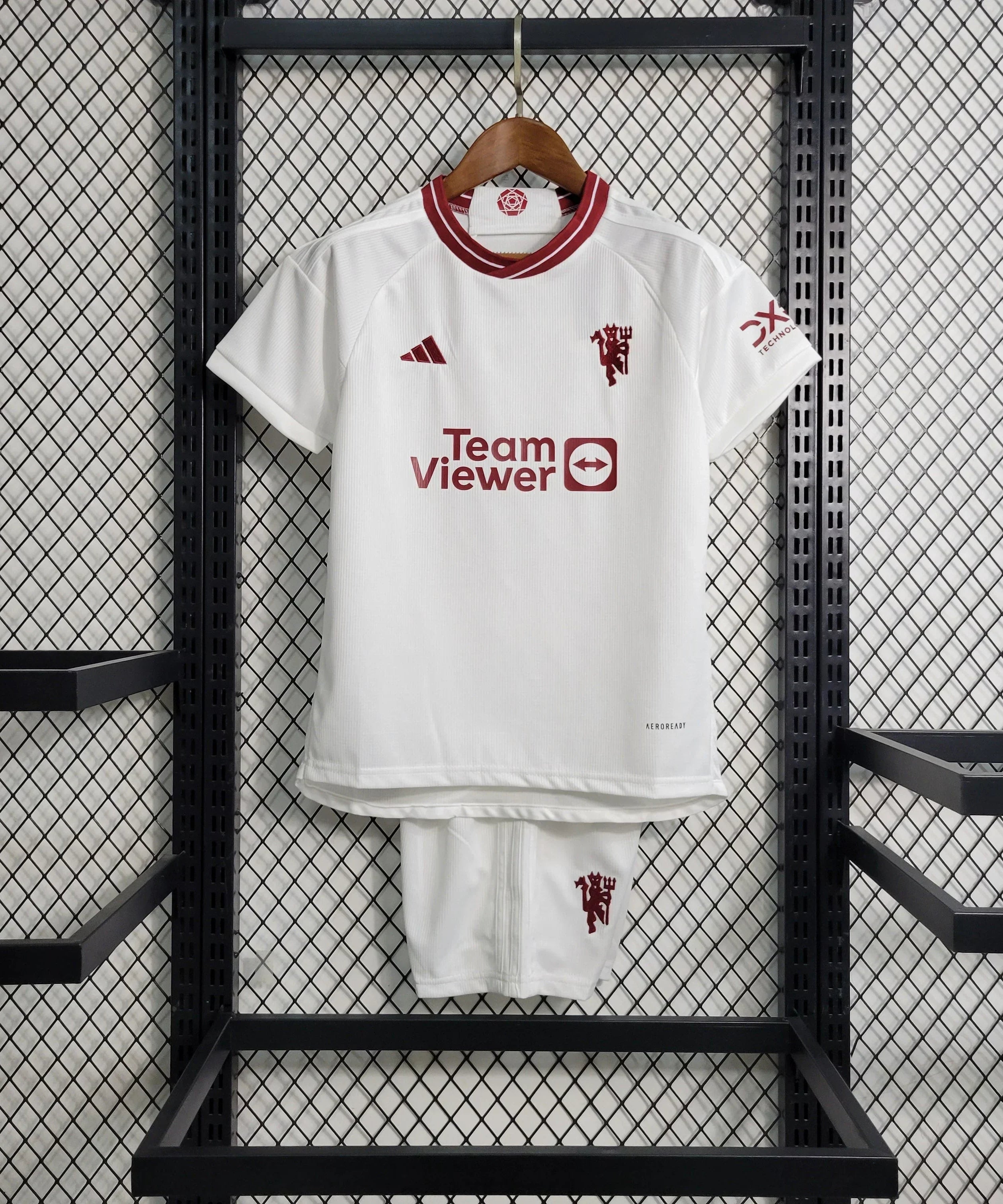 Manchester United 23/24 Drittes Auswärtstrikot Kinder