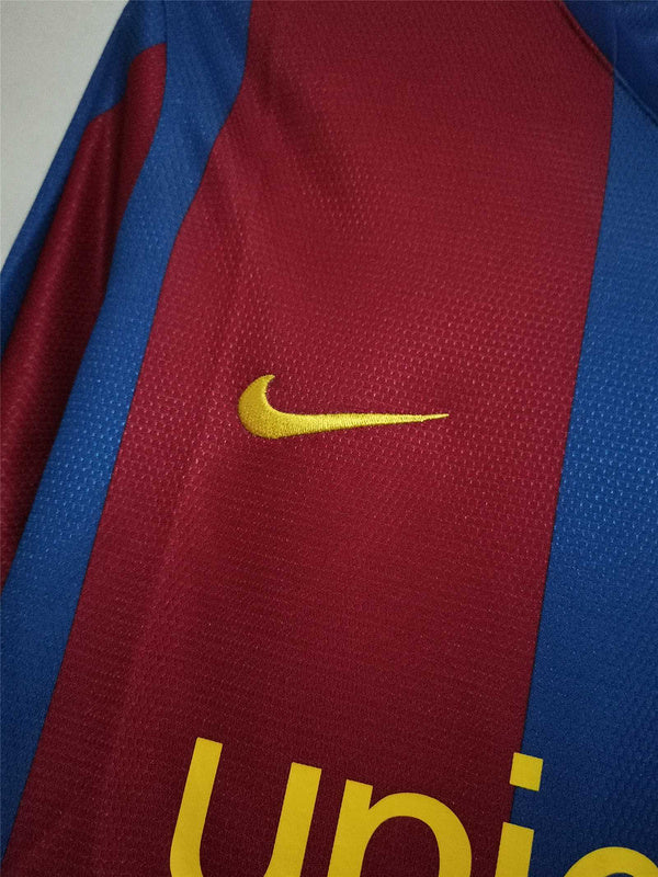 Barcelona 07-08 Langarm Heimtrikot