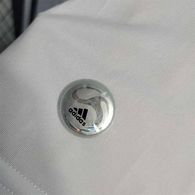 Real Madrid 2009-10 Home Retro Long Sleeve