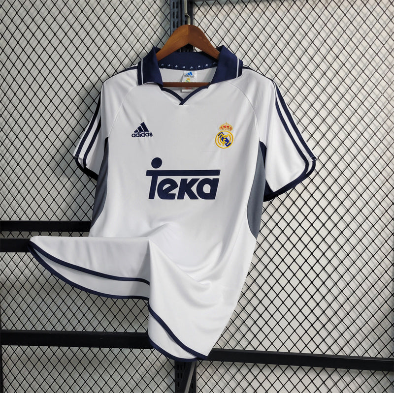 Real Madrid Retro Jersey | 2000-2001 Home Retro | Malgane