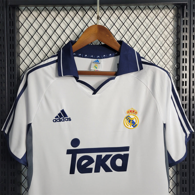 Real Madrid Retro Jersey | 2000-2001 Home Retro | Malgane