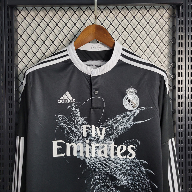 Real Madrid 2014-15 Third Away Retro Long Sleeve