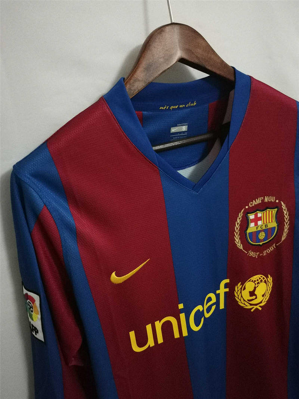 Barcelona 07-08 Langarm Heimtrikot