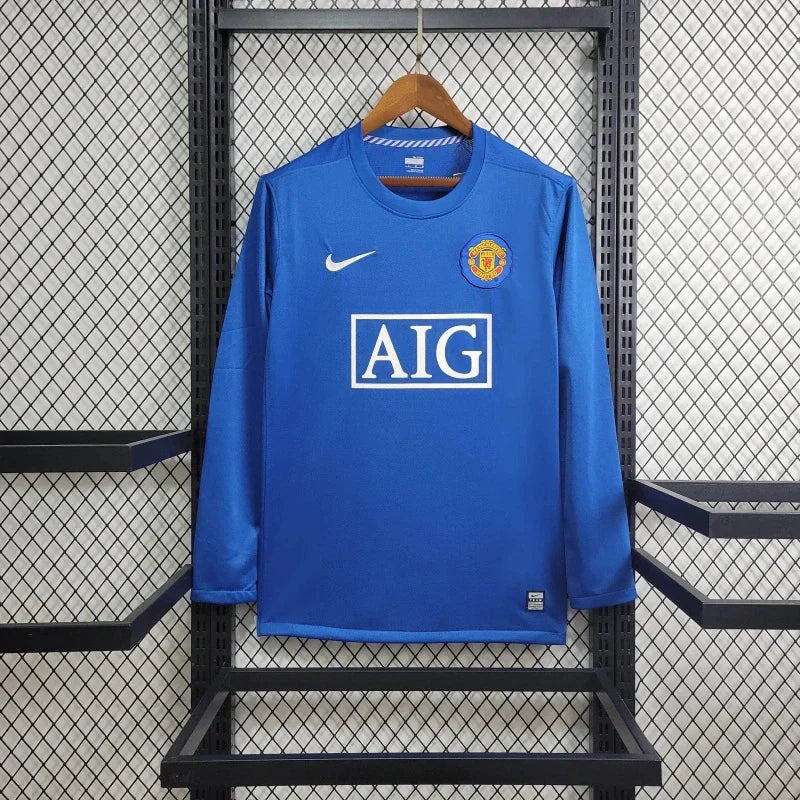Manchester United 08/09 Drittes Trikot Langarm
