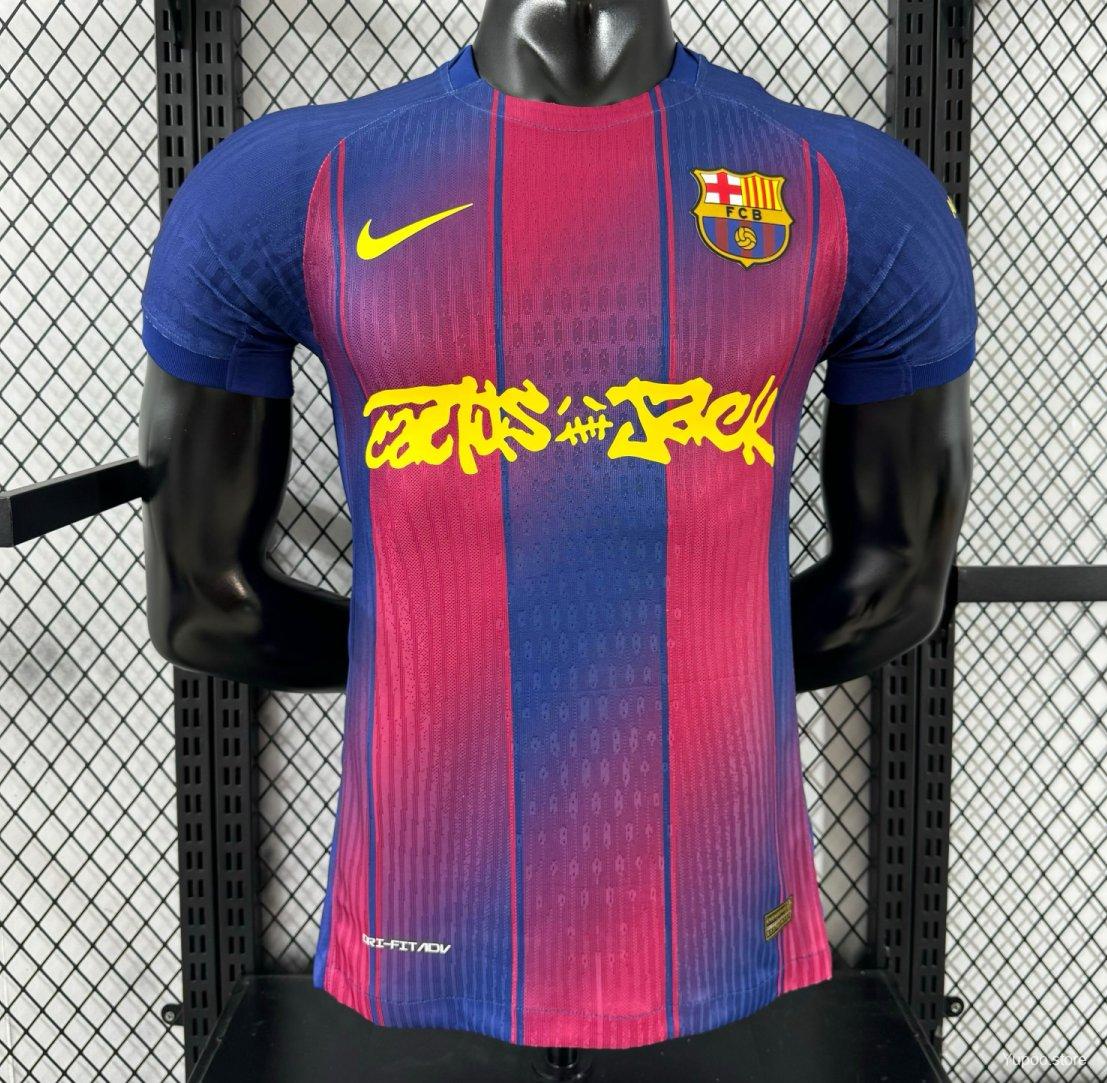 FC Barcelona x Travis Scott Heimtrikot 25/26