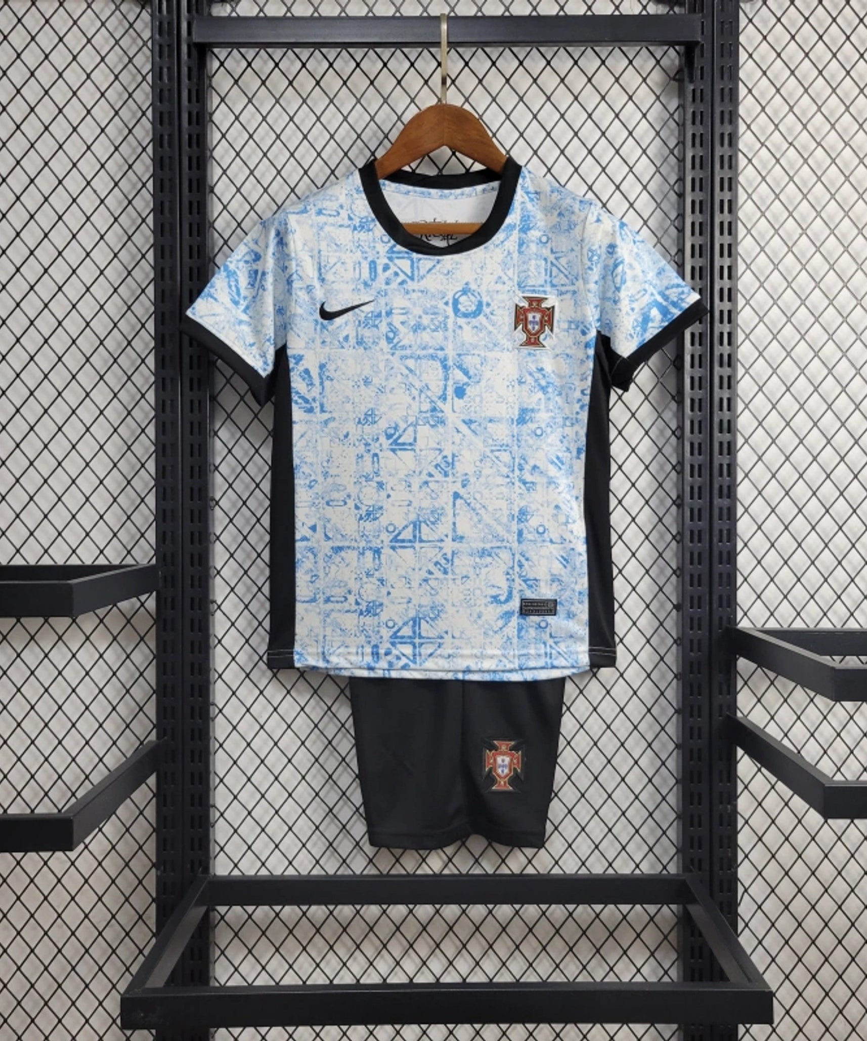 Portugal 2024 Away Jersey Kids