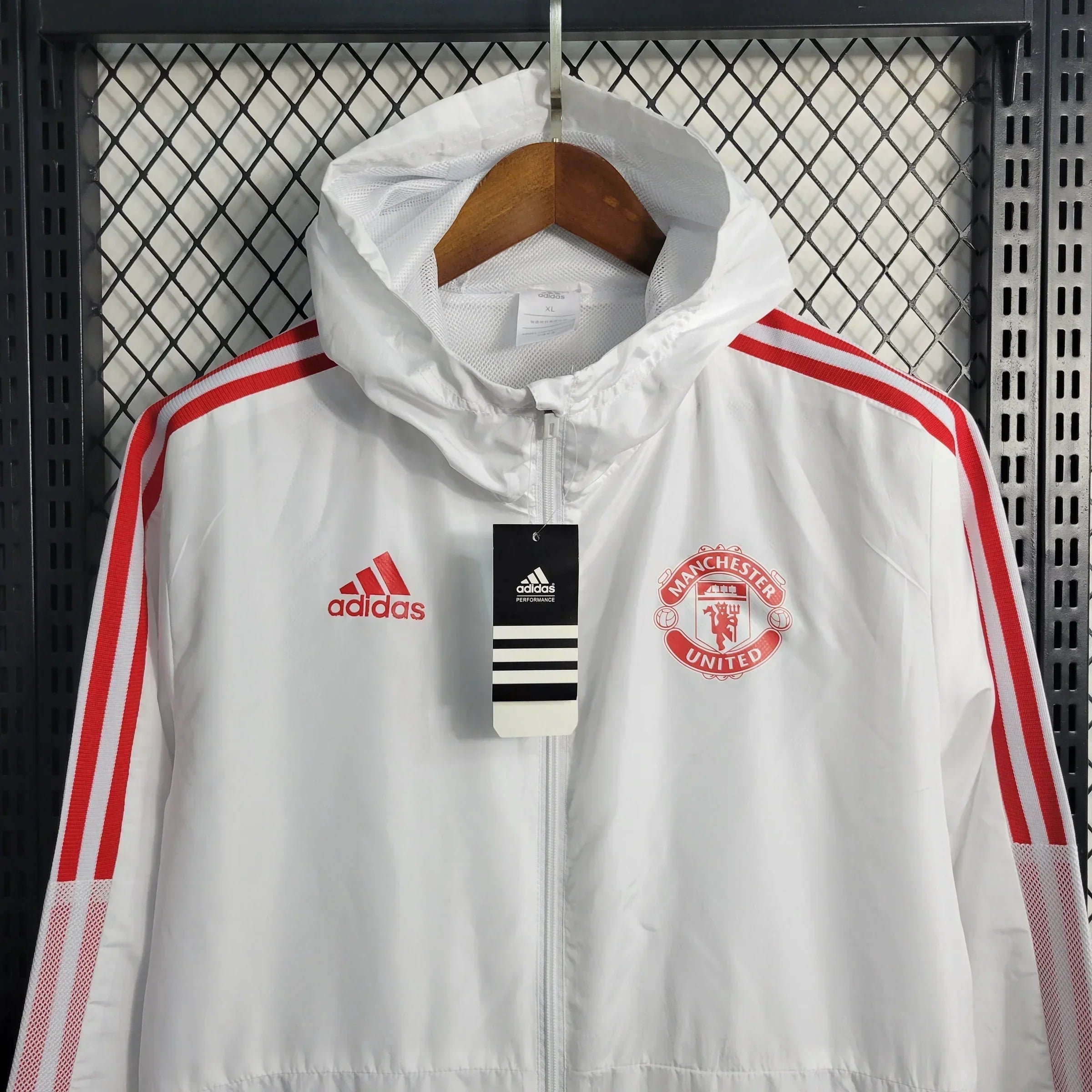 Manchester United Windjacke 23/24 - Weiß