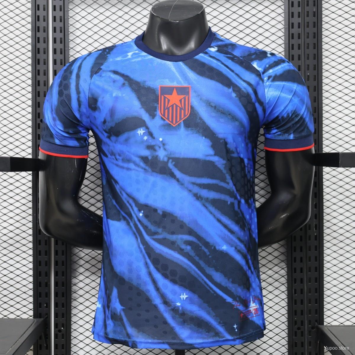 Maillot extérieur édition spéciale USA 26/27 Tie-Dye bleu