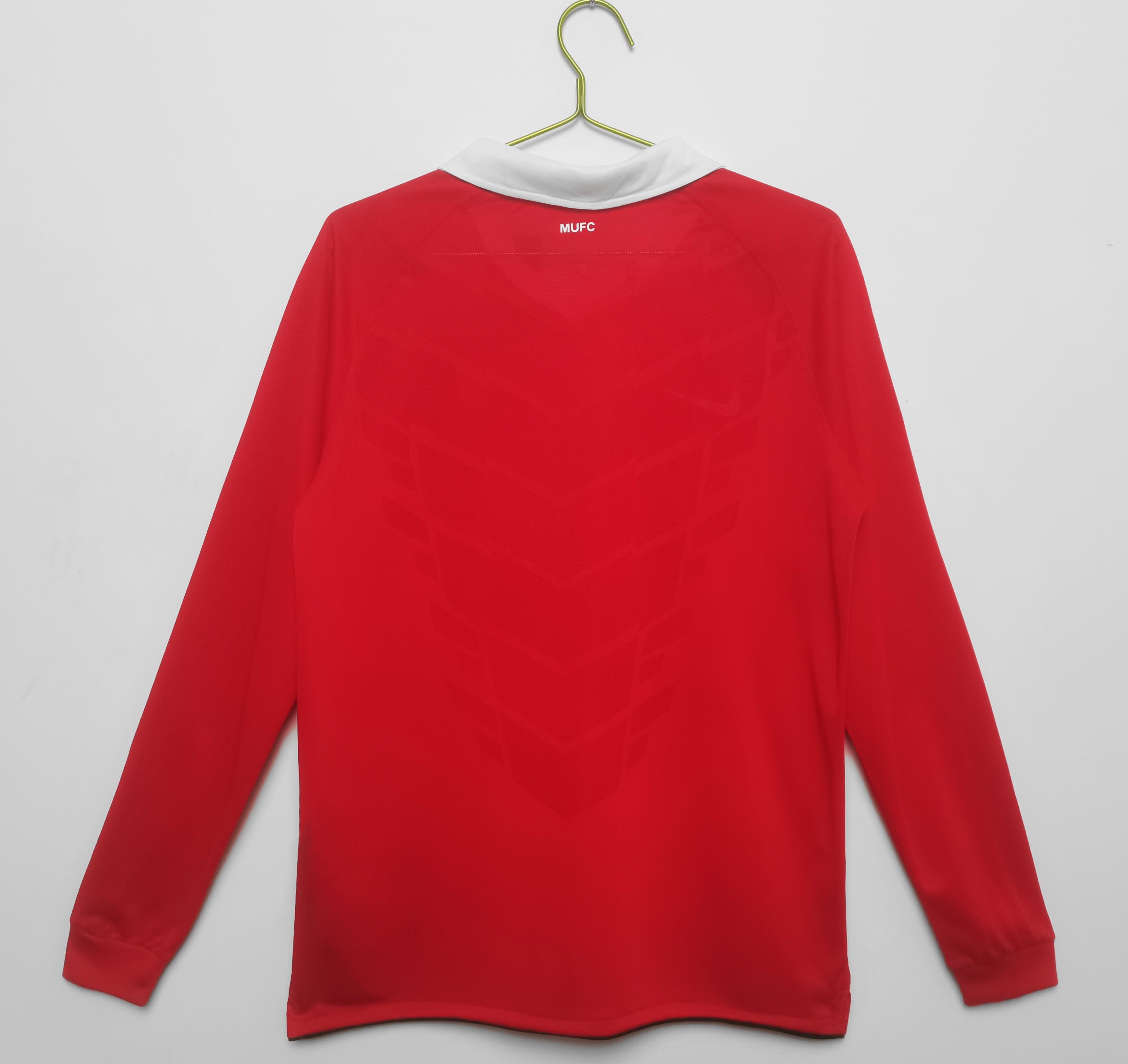 Equipación Local de Manga Larga del Manchester United 2010-2011