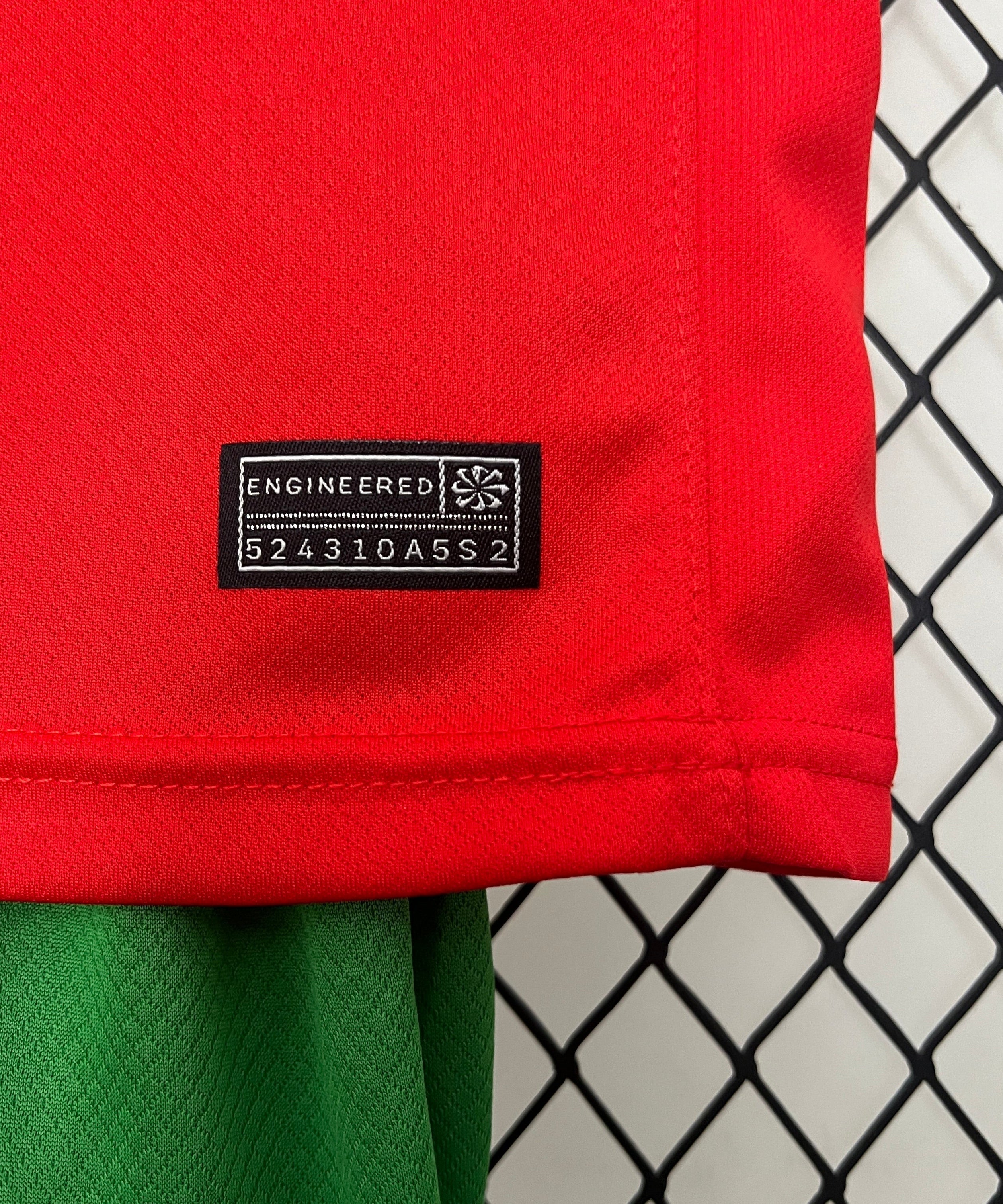 Portugal 2024 Heimtrikot Kinder