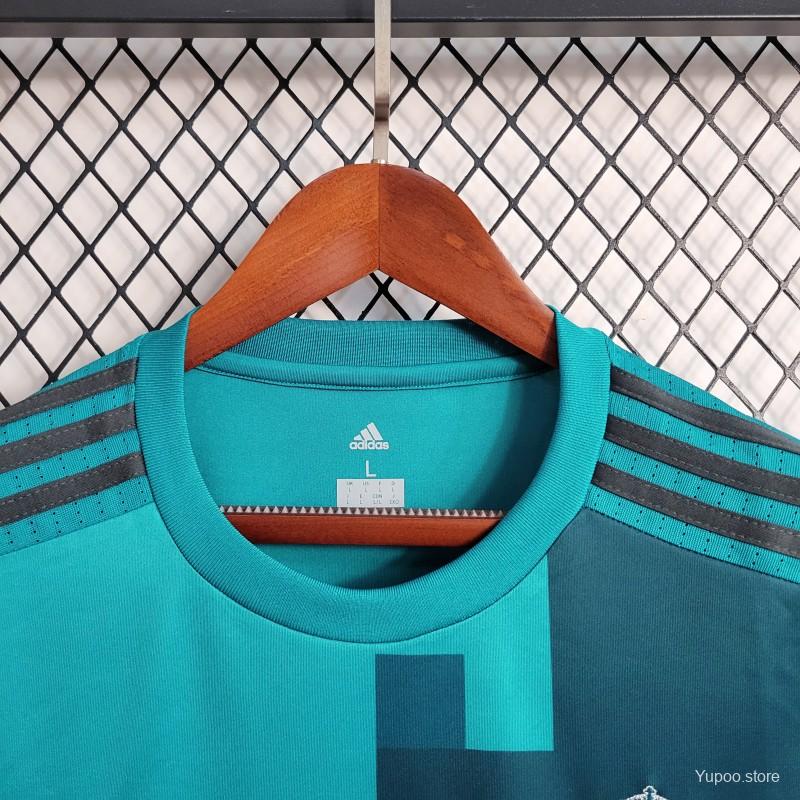 طقم ريال مدريد الثالث لموسم 2017-2018 بأكمام طويلة