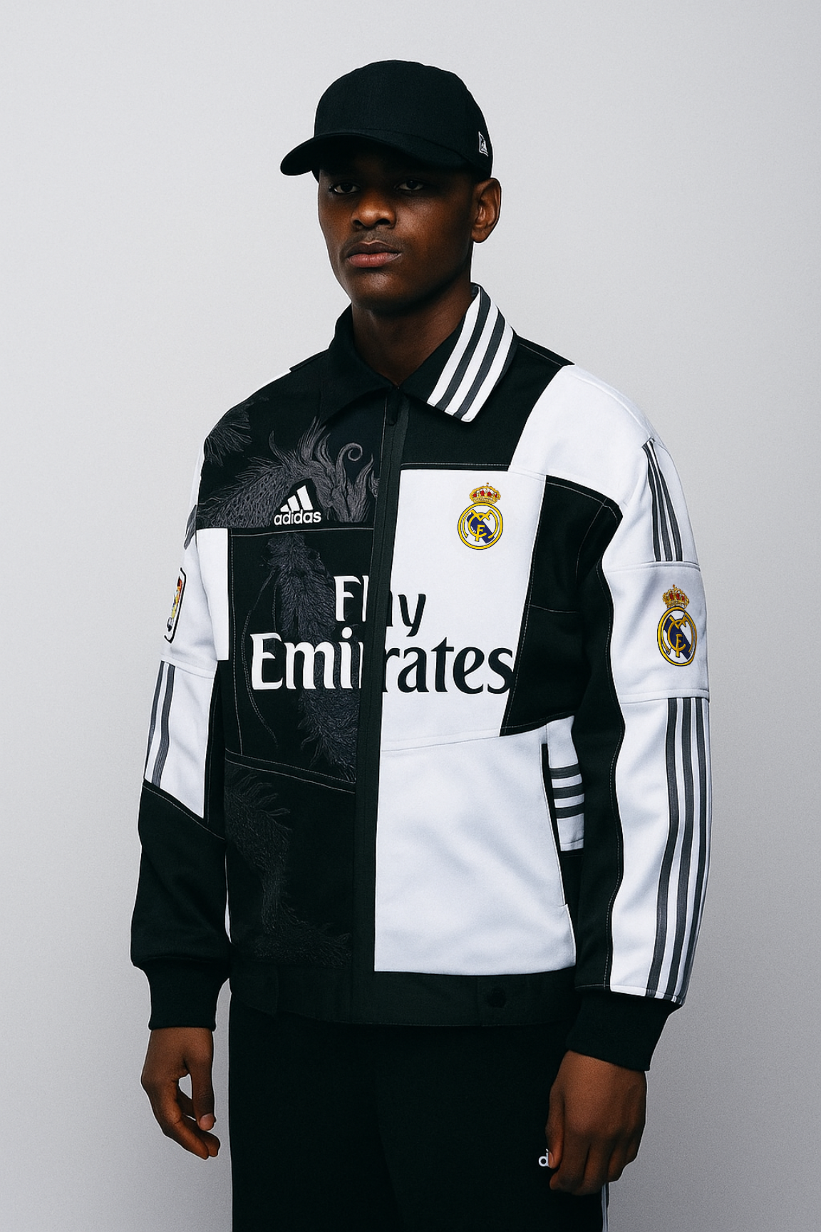 REAL MADRID JACKE HANDGEFERTIGTE EDITION