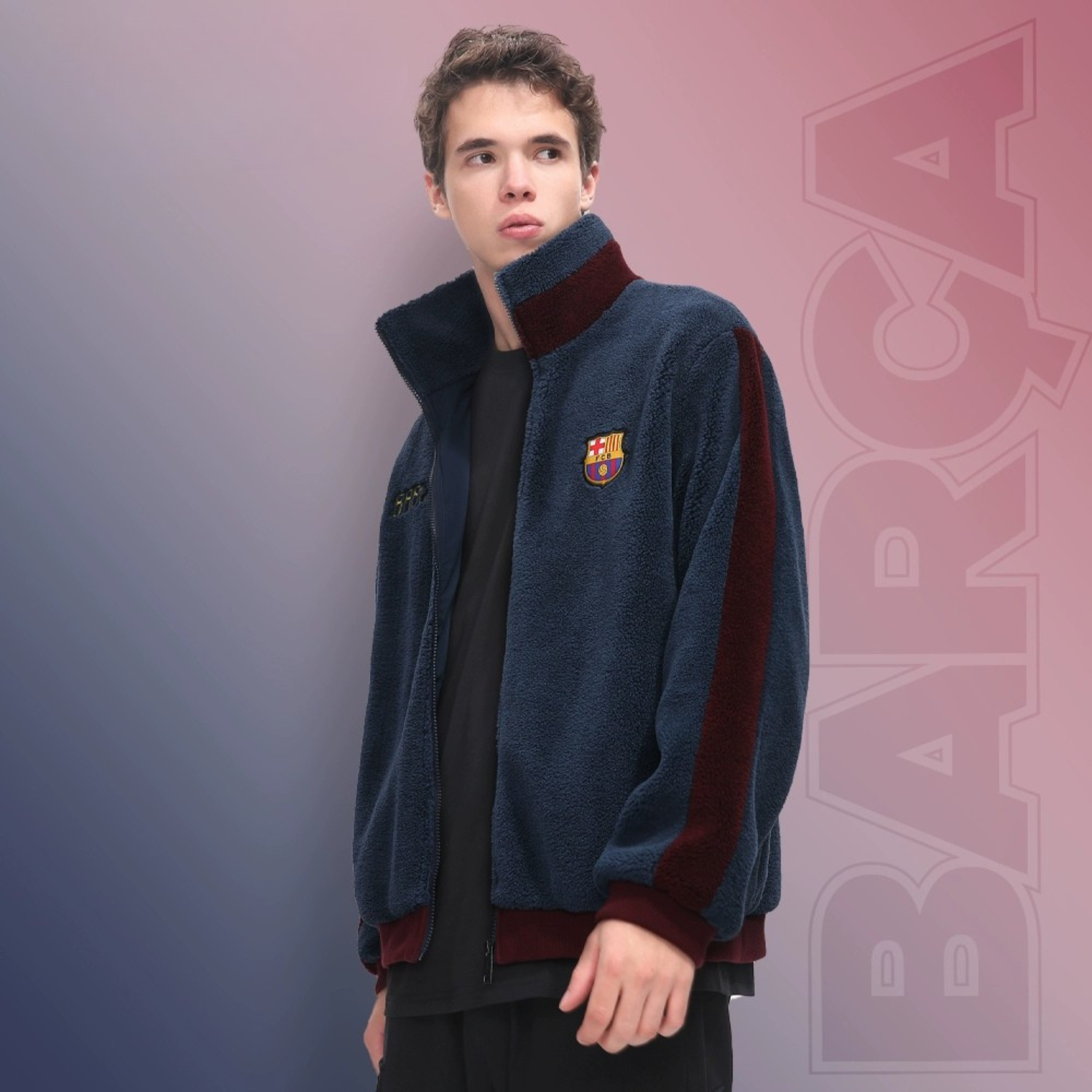 FC Barcelona Fleecejacke
