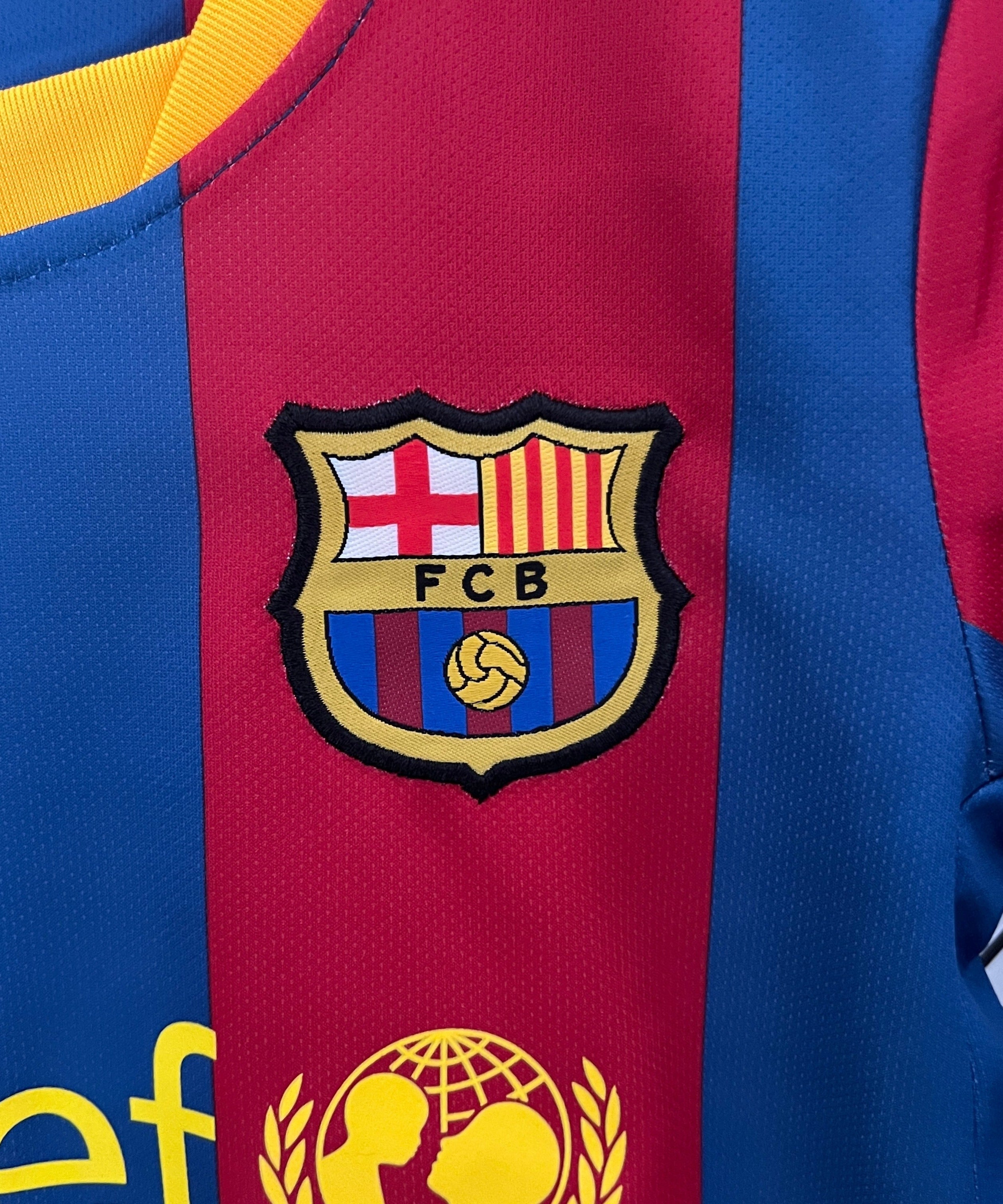 Barcelona 10-11 Home Retro Kids kit