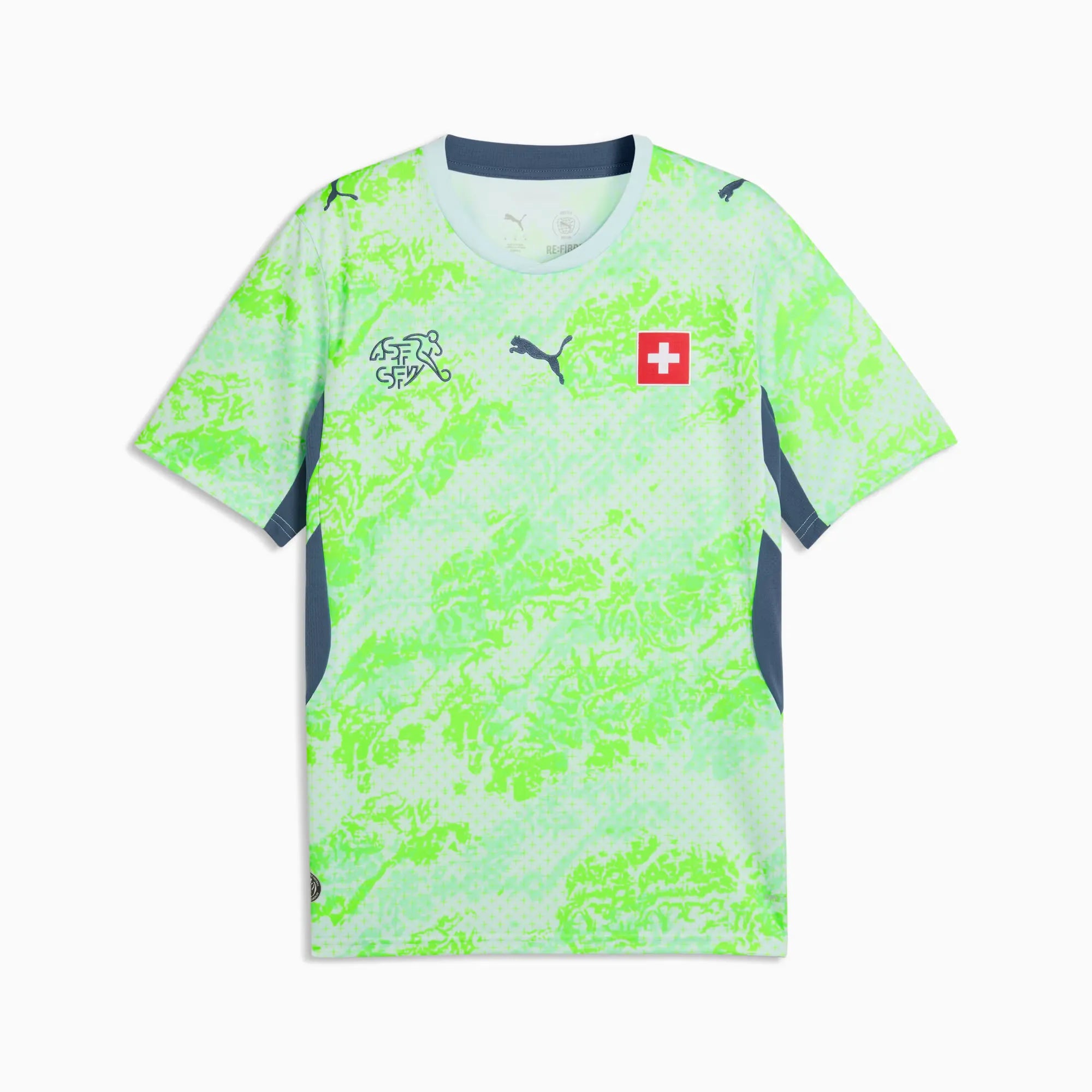 Switzerland " Green " Wolrd cup Away Jersey
