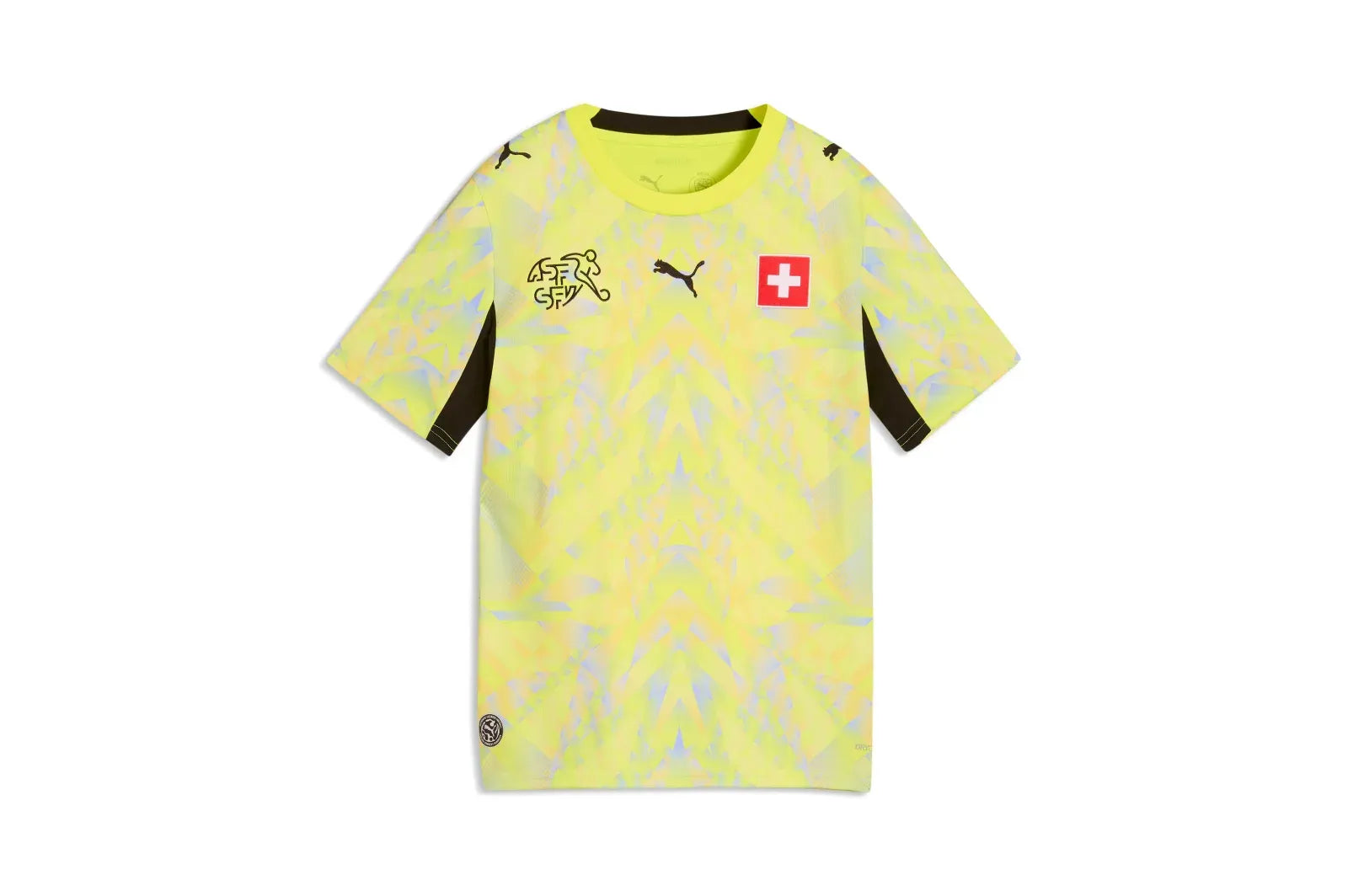 Switzerland " Yellow " Wolrd cup Away Jersey