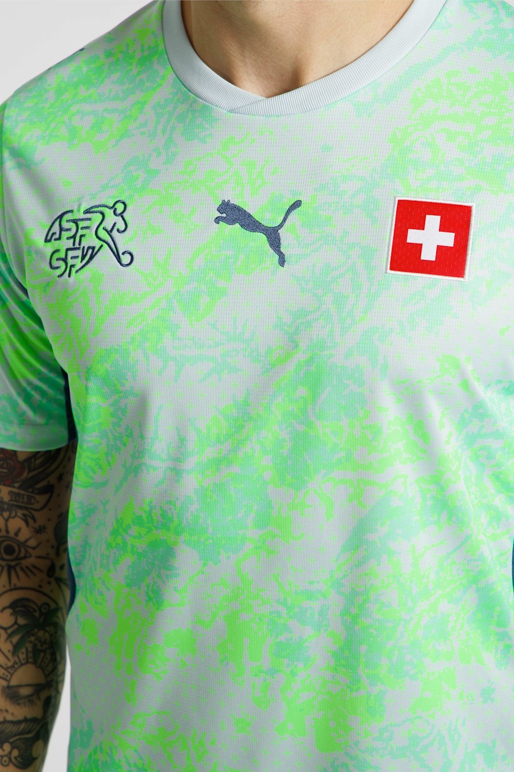 Schweiz „Grün“ 2026 Auswärtstrikot