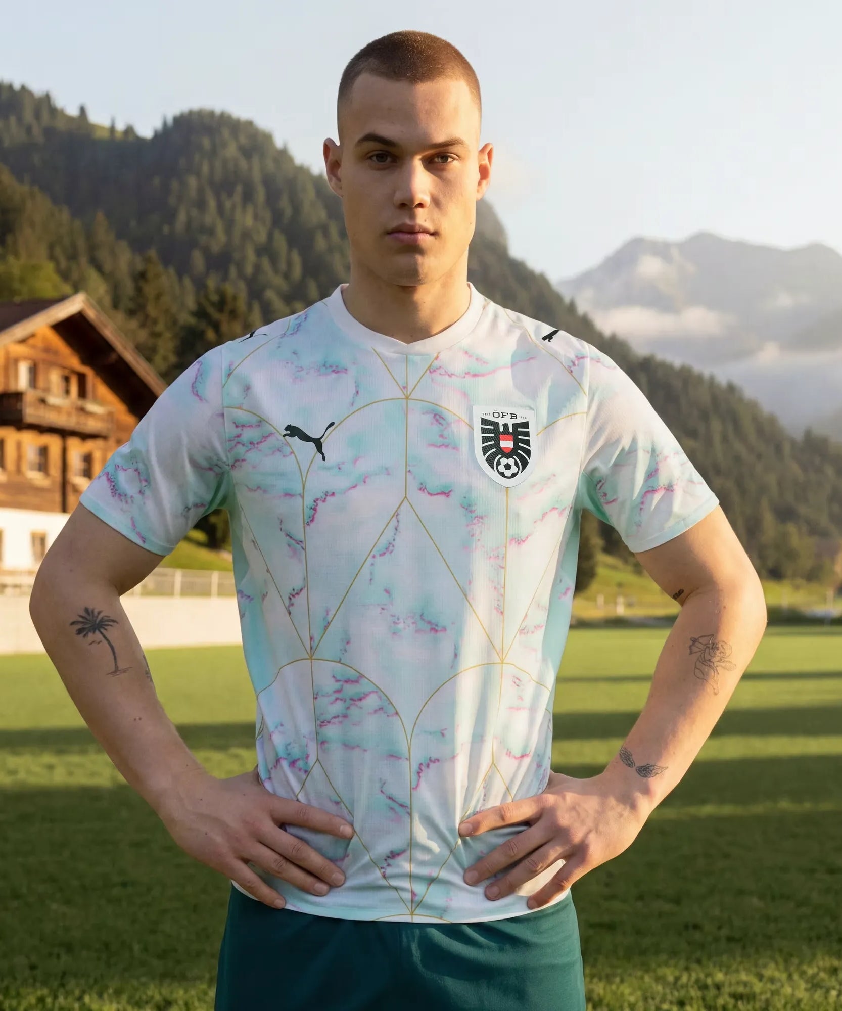 Áustria camisola fora Copa do Mundo 2026