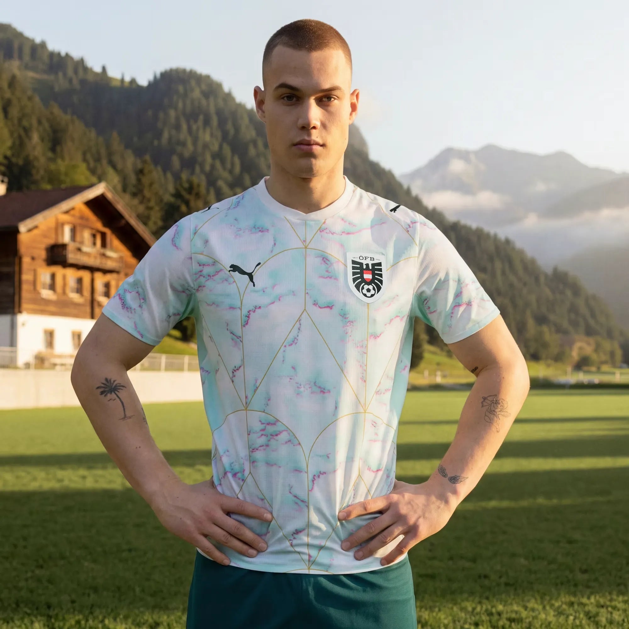 Áustria camisola fora Copa do Mundo 2026
