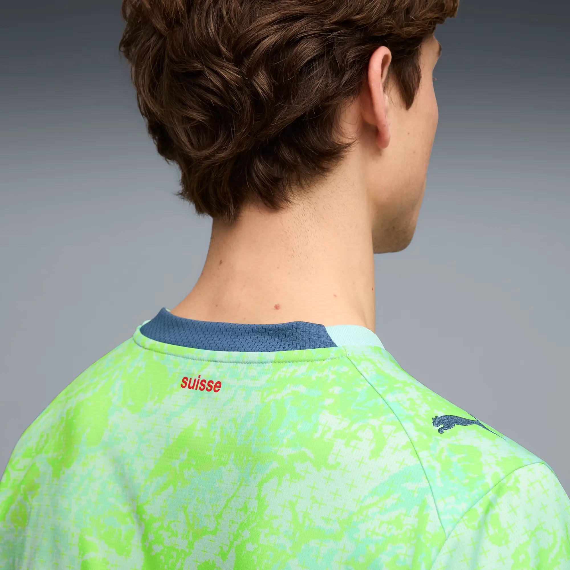 Switzerland " Green " Wolrd cup Away Jersey
