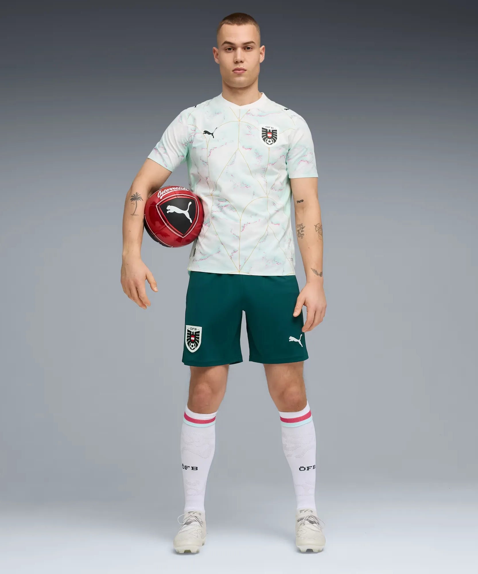 Áustria camisola fora Copa do Mundo 2026