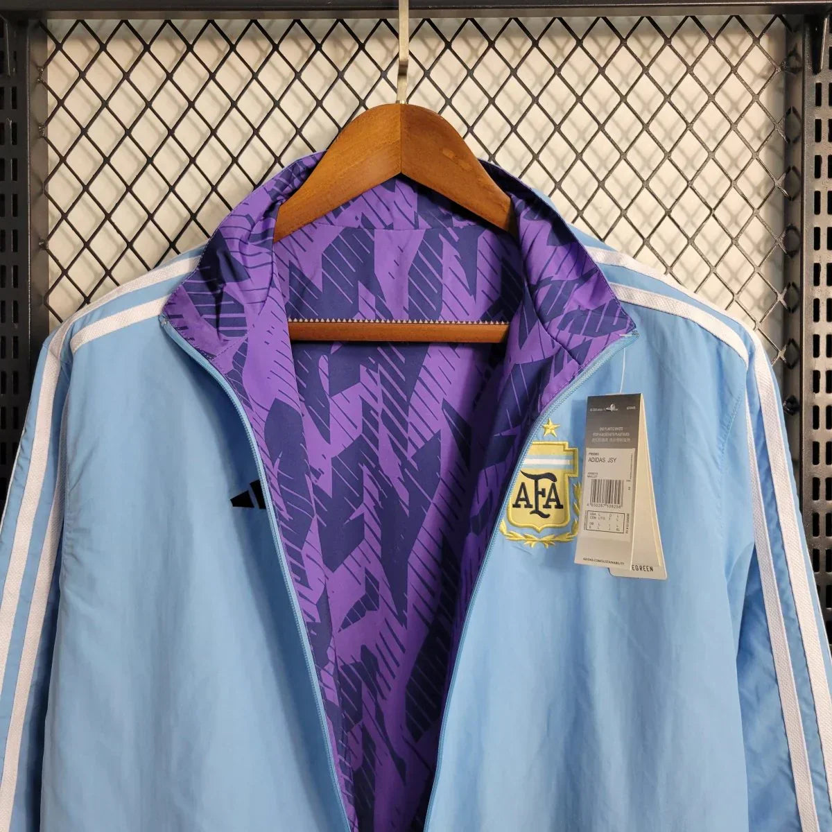 Chaqueta Rompevientos Reversible Argentina 2023