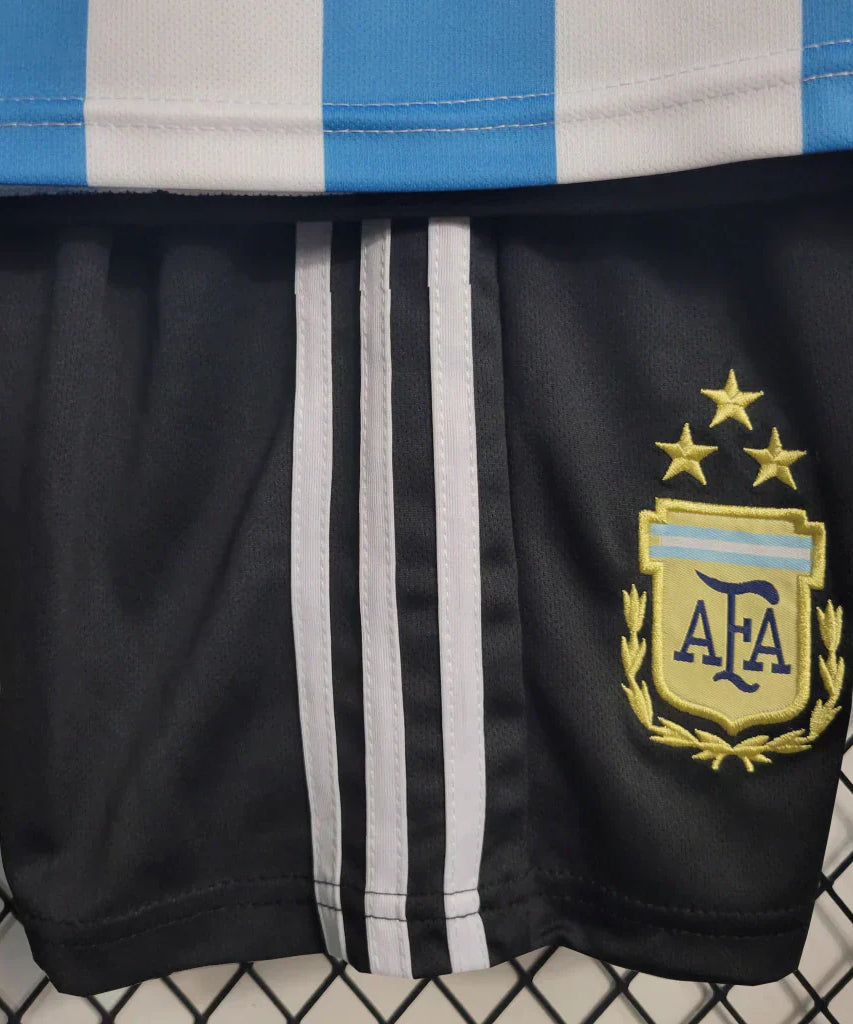 Argentina 2022 World Cup Home Jersey Kids