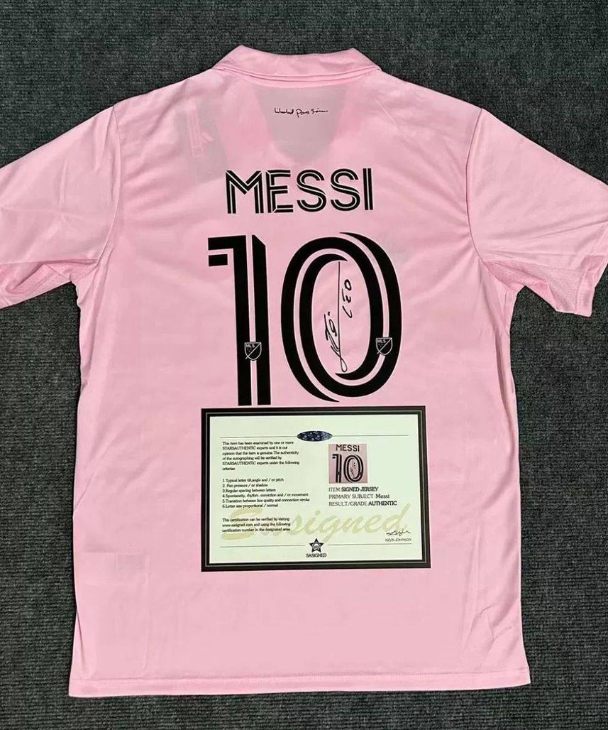 Inter Mailand "Messi" Signiertes Trikot